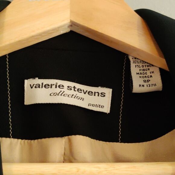 ⚓✔️Vintage Pinstriped Valerie Stevens Blazer - Picture 4 of 5